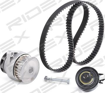 RIDEX 3096W0042 - Water Pump & Timing Belt Set autospares.lv