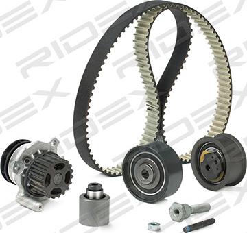 RIDEX 3096W0056 - Water Pump & Timing Belt Set autospares.lv