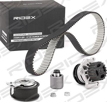 RIDEX 3096W0004 - Water Pump & Timing Belt Set autospares.lv