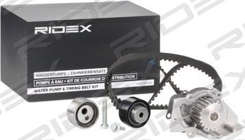 RIDEX 3096W0008 - Water Pump & Timing Belt Set autospares.lv