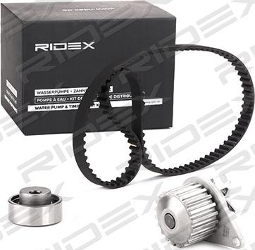 RIDEX 3096W0019 - Water Pump & Timing Belt Set autospares.lv