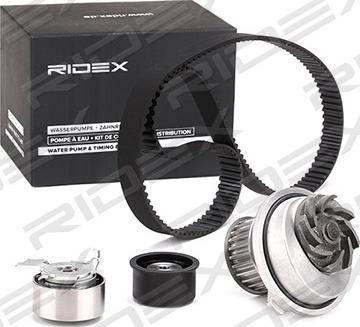 RIDEX 3096W0089 - Water Pump & Timing Belt Set autospares.lv