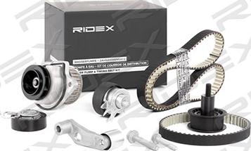 RIDEX 3096W0034 - Water Pump & Timing Belt Set autospares.lv