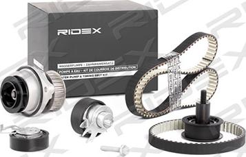 RIDEX 3096W0035 - Water Pump & Timing Belt Set autospares.lv