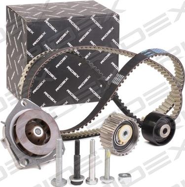 RIDEX 3096W0030 - Water Pump & Timing Belt Set autospares.lv