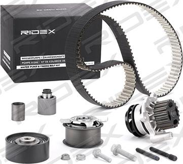 RIDEX 3096W0038 - Water Pump & Timing Belt Set autospares.lv