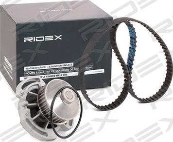 RIDEX 3096W0162 - Water Pump & Timing Belt Set autospares.lv