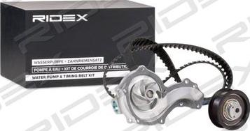 RIDEX 3096W0327 - Water Pump & Timing Belt Set autospares.lv
