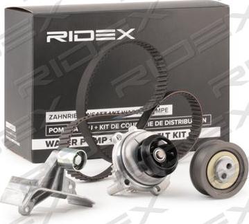 RIDEX 3096W0248 - Water Pump & Timing Belt Set autospares.lv