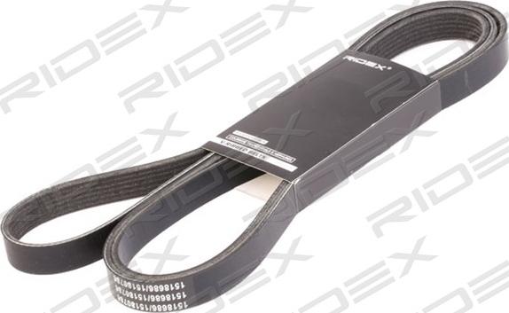 RIDEX 305P0412 - V-Ribbed Belt autospares.lv