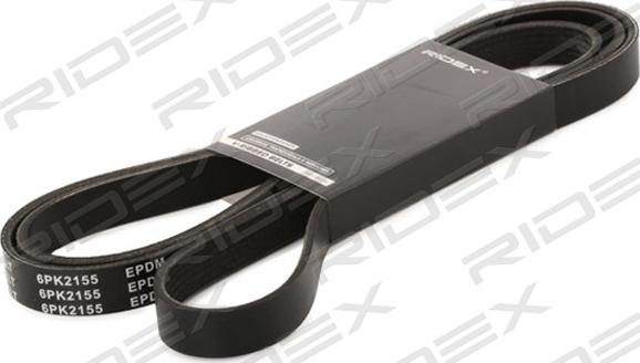 RIDEX 305P0097 - V-Ribbed Belt autospares.lv