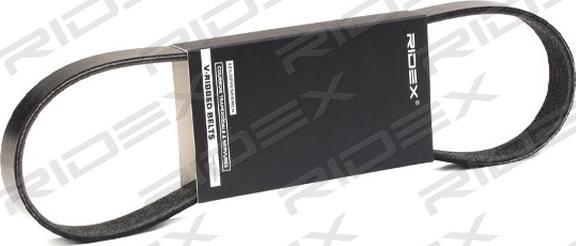 RIDEX 305P0192 - V-Ribbed Belt autospares.lv