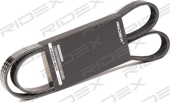 RIDEX 305P0341 - V-Ribbed Belt autospares.lv