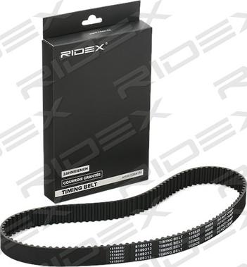 RIDEX 306T0125 - Timing Belt autospares.lv