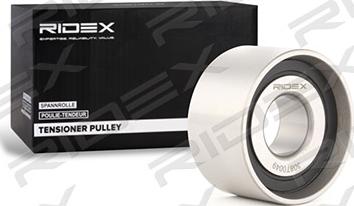 RIDEX 308T0049 - Pulley, v-ribbed belt autospares.lv