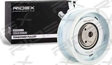 RIDEX 308T0037 - Tensioner Pulley, timing belt autospares.lv