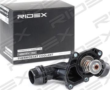 RIDEX 316T0042 - Coolant thermostat / housing autospares.lv