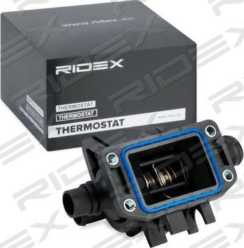 RIDEX 316T0057 - Coolant thermostat / housing autospares.lv