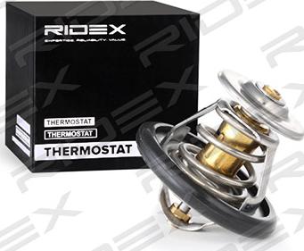 RIDEX 316T0017 - Coolant thermostat / housing autospares.lv