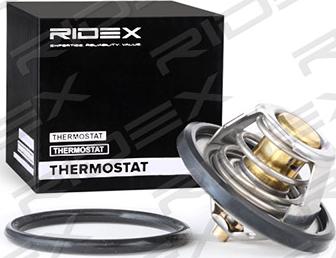 RIDEX 316T0029 - Coolant thermostat / housing autospares.lv