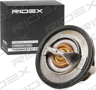 RIDEX 316T0027 - Coolant thermostat / housing autospares.lv