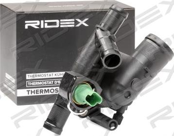 RIDEX 316T0124 - Coolant thermostat / housing autospares.lv