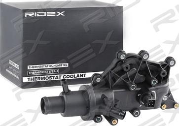 RIDEX 316T0174 - Coolant thermostat / housing autospares.lv