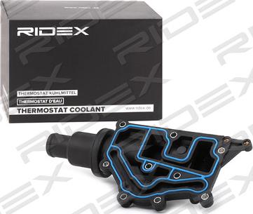 RIDEX 316T0172 - Coolant thermostat / housing autospares.lv