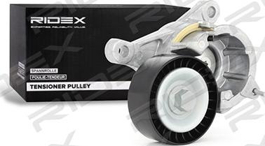 RIDEX 310T0055 - Belt Tensioner, v-ribbed belt autospares.lv