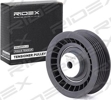 RIDEX 310T0009 - Pulley, v-ribbed belt autospares.lv