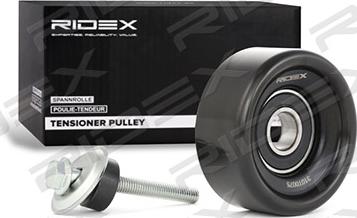 RIDEX 310T0075 - Pulley, v-ribbed belt autospares.lv