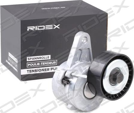 RIDEX 310T0293 - Pulley, v-ribbed belt autospares.lv