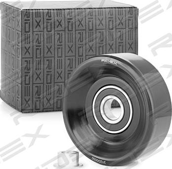 RIDEX 312D0050 - Pulley, v-ribbed belt autospares.lv