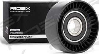 RIDEX 312D0063 - Pulley, v-ribbed belt autospares.lv
