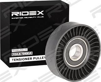 RIDEX 312D0062 - Pulley, v-ribbed belt autospares.lv
