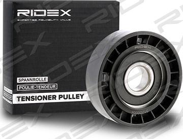 RIDEX 312D0004 - Pulley, v-ribbed belt autospares.lv
