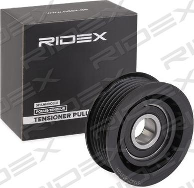 RIDEX 312D0006 - Pulley, v-ribbed belt autospares.lv