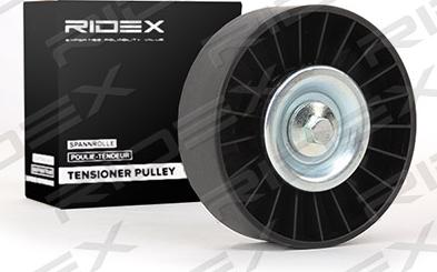 RIDEX 312D0002 - Pulley, v-ribbed belt autospares.lv