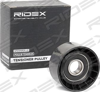 RIDEX 312D0012 - Pulley, v-ribbed belt autospares.lv