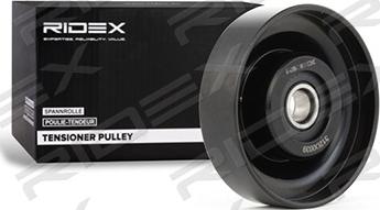 RIDEX 312D0039 - Pulley, v-ribbed belt autospares.lv