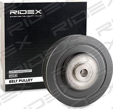 RIDEX 3213B0040 - Belt Pulley, crankshaft autospares.lv