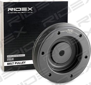 RIDEX 3213B0012 - Belt Pulley, crankshaft autospares.lv