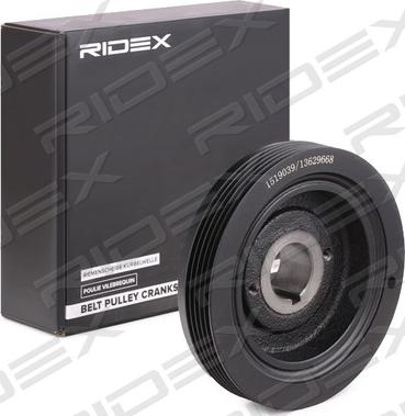 RIDEX 3213B0039 - Belt Pulley, crankshaft autospares.lv