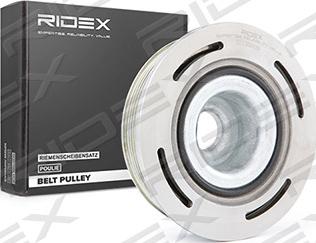 RIDEX 3213B0030 - Belt Pulley, crankshaft autospares.lv