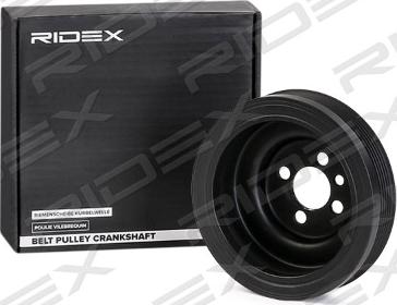RIDEX 3213B0075 - Belt Pulley, crankshaft autospares.lv