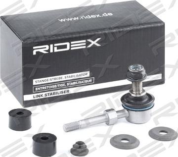 RIDEX 3229S0393 - Rod / Strut, stabiliser autospares.lv