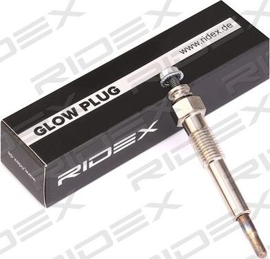 RIDEX 243G0043 - Glow Plug autospares.lv