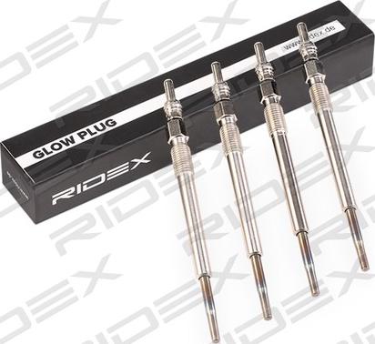 RIDEX 243G0194 - Glow Plug autospares.lv