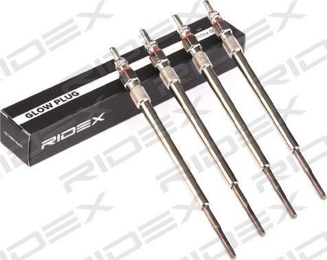 RIDEX 243G0195 - Glow Plug autospares.lv