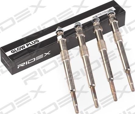 RIDEX 243G0197 - Glow Plug autospares.lv